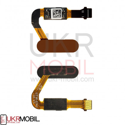 Шлейф Huawei Mate 10 (ALP-L09, ALP-L29), сканер отпечатка пальца, Gold - ukr-mobil.com