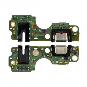 Шлейф Tecno Spark 10 (Ki5q), с разъемом зарядки, гарнитуры, микрофоном, Original