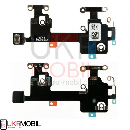 Шлейф Apple iPhone X, Wi-Fi антенны, с компонентами, Original PRC - ukr-mobil.com