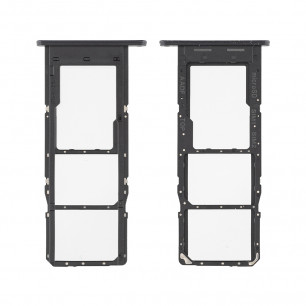 Держатель SIM карты (лоток) Samsung A145 Galaxy A14, Original PRC, Black