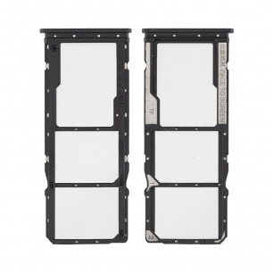 Держатель SIM карты (лоток) Xiaomi Redmi 12c, Original PRC, Graphite Gray