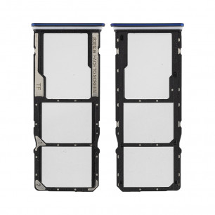 Держатель SIM карты (лоток) Xiaomi Redmi Note 12s, Original PRC, Ice Blue