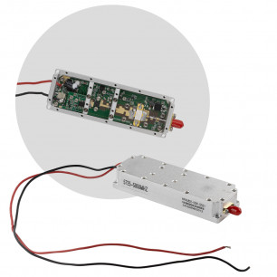 Модуль помех (jammer) 5.8 GHz (5700-5900 MHz), Gan 50W, 47 dBm, SMA, без циркулятора