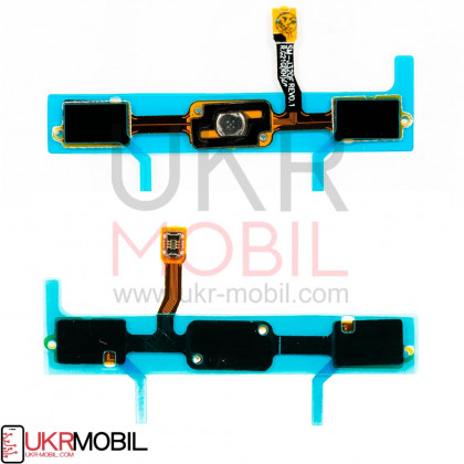 Шлейф Samsung J320 Galaxy J3 2016, кнопки меню, коннектора наушников, с компонентами, фото № 1 - ukr-mobil.com