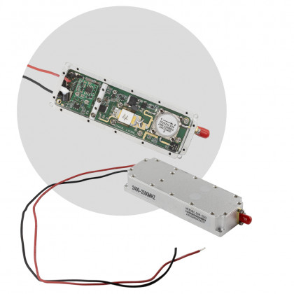 Модуль помех (jammer) 2.4 GHz (2400-2500 MHz), Gan 50W, 47 dBm, SMA - ukr-mobil.com