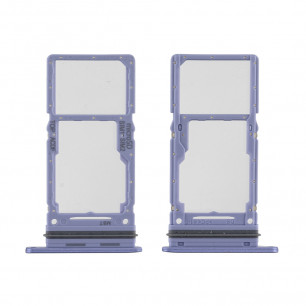 Держатель SIM карты (лоток) Samsung A346 Galaxy A34, Original PRC, Light Violet