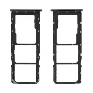 Держатель SIM карты (лоток) Samsung A045 Galaxy A04, Original PRC, Black