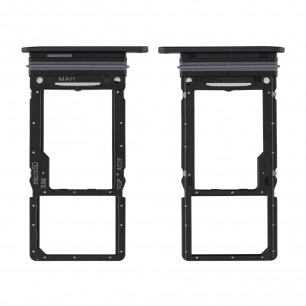 Держатель SIM карты (лоток) Samsung A346 Galaxy A34, Original PRC, Black
