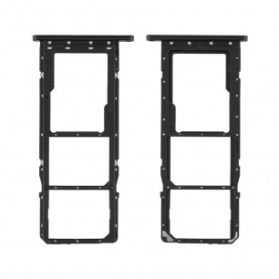 Держатель SIM карты (лоток) Samsung A042 Galaxy A04e, Original PRC, Black