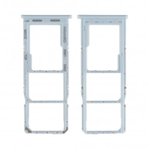 Держатель SIM карты (лоток) Samsung M135 Galaxy M13, Original PRC, Light Blue