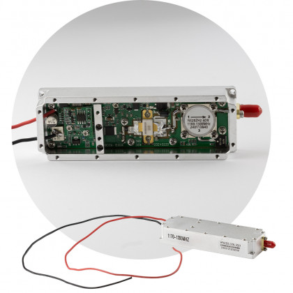 Модуль помех (jammer) 1.2 GHz (1170-1280 MHz), Gan 50W, 47 dBm, SMA - ukr-mobil.com
