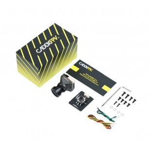 Камера для дрона FPV Caddx Ratel Pro Micro (19mmx19mm), 1500TVL, 1/1.8, Super WDR, 125°, для полетов в сумерках