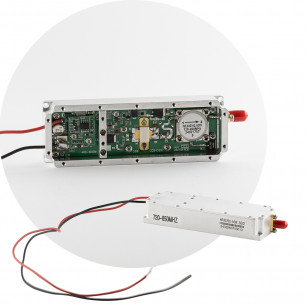 Модуль помех (jammer) 720-850 MHz, Gan 50W, 47 dBm, SMA