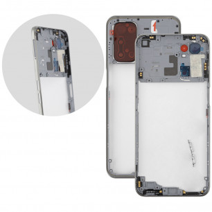 Средняя часть корпуса Oppo A54 5G, A74 5G, A93 5G, Silver
