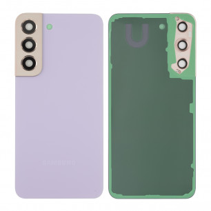 Задняя крышка Samsung S901 Galaxy S22, с стеклом камеры, Original PRC, Bora Purple