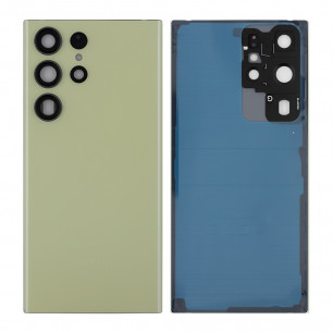 Задняя крышка Samsung S918 Galaxy S23 Ultra, с стеклом камеры, Original PRC, Cream