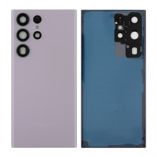 Задняя крышка Samsung S918 Galaxy S23 Ultra, с стеклом камеры, Original PRC, Light Pink