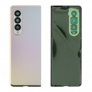 Задняя крышка Samsung F926 Galaxy Z Fold 3, с стеклом камеры, Original PRC, Phantom Silver