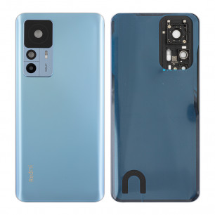 Задняя крышка Xiaomi 12T, со стеклом камеры, Original PRC, Blue