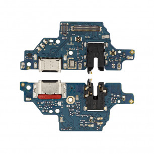 Шлейф Motorola Moto G84, нижняя плата с разъемом зарядки, микрофоном, High Quality