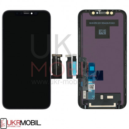 Дисплей Apple iPhone XR, с тачскрином, High Quality, Black - ukr-mobil.com