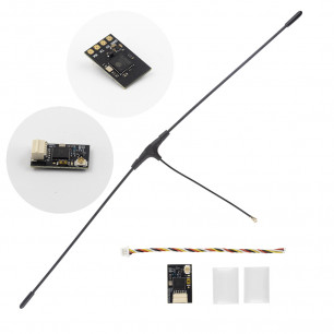 Приемник ELRS 433 MHz (370-500 MHz), ESP8285, LR1121, с антенной Immortal T