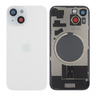 Задняя крышка Apple iPhone 15, с стеклом камеры, с магнитом, Original PRC, Blue