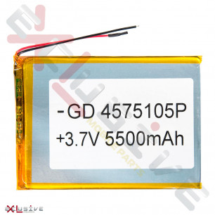 Аккумулятор для планшета 4.5*75*105 мм, 3.7V, (4000 mAh)