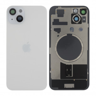 Задняя крышка Apple iPhone 15 Plus, с стеклом камеры, с магнитом, Original PRC, Blue