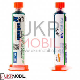 Паяльная маска Mechanic HY-UVH900, однокомпонентная с УФ-отверждением, зеленый, 10ml