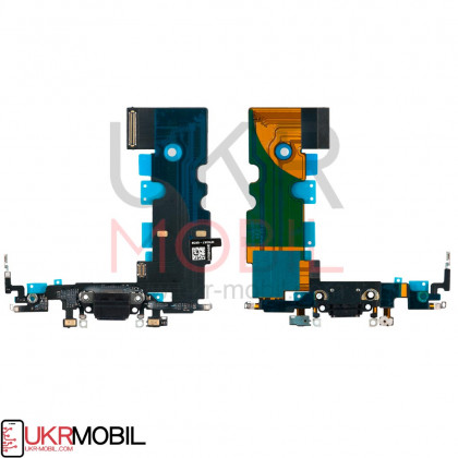 Шлейф Apple iPhone 8, с разъемом зарядки, Original PRC, Black - ukr-mobil.com