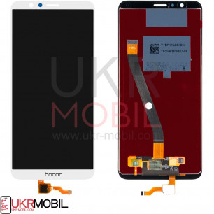 Дисплей Huawei Honor 7X (BND-L21, L22, AL10, L31) с тачскрином, White