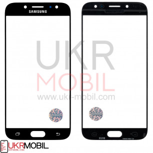 Стекло дисплея Samsung J730 Galaxy J7 2017, Black