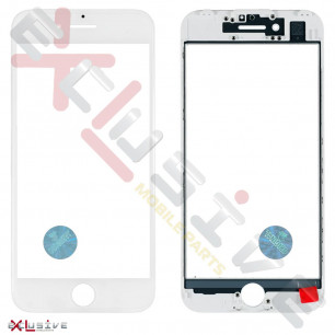 Стекло дисплея с рамкой и пленкой OCA Apple iPhone 7, Original, White