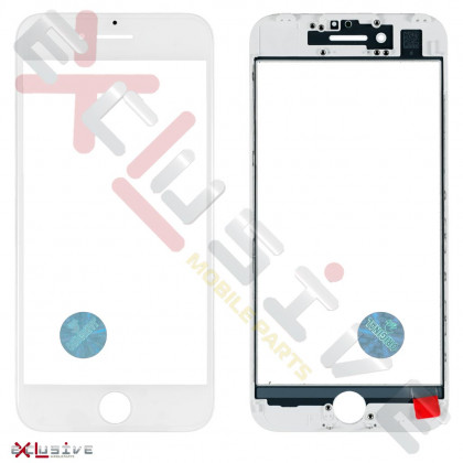 Стекло дисплея с рамкой и пленкой OCA Apple iPhone 7, Original, White - ukr-mobil.com