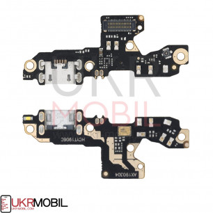 Шлейф Xiaomi Redmi 7, нижняя плата с разъемом зарядки, микрофоном, High Quality