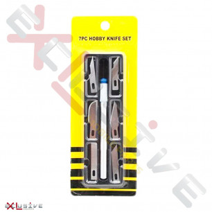 Скальпель со сменными лезвиями 6in1 Hobby Knife Set