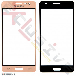 Стекло дисплея Samsung J320 Galaxy J3 2016, Gold