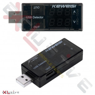 Амперметр-вольтметр USB Keweisi