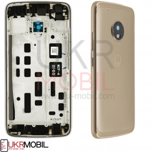 Задняя крышка Motorola XT1685 Moto G5 Plus, Gold