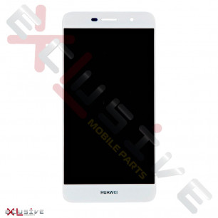 Дисплей Huawei Y6 Pro (TIT-U02, TIT-AL00), Honor 4C Pro (TIT-L01), Honor Play 5X, Enjoy 5, с тачскрином, High Quality, White