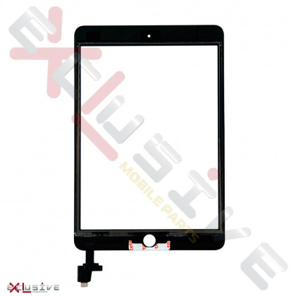 Сенсор (тачскрин) Apple iPad Mini 3 (A1599, A1600), с кнопкой Home, Original PRC, Black, фото № 2 - ukr-mobil.com