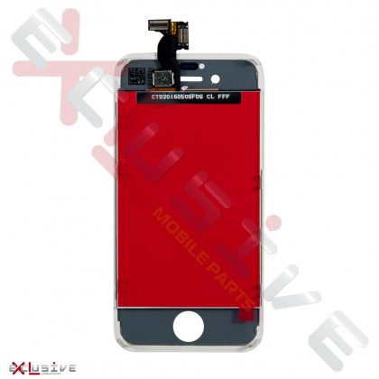 Дисплей Apple iPhone 4S с тачскрином White, фото № 2 - ukr-mobil.com