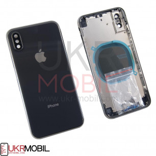 Корпус Apple iPhone X, в сборе, Original PRC, Black
