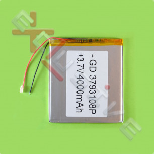 Аккумулятор для планшета 3.7*93*108 мм, (4000 mAh)