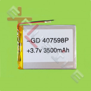 Аккумулятор для планшета 4.0*75*98мм, (3500 mAh)