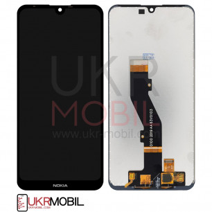 Дисплей Nokia 3.2 Dual Sim TA-1156, TA-1164, с тачскрином, High Quality, Black
