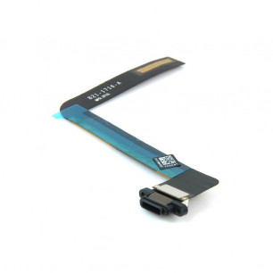 Шлейф Apple iPad Air, iPad 5 (A1474, A1475, A1476), коннектор зарядки, Black, Original