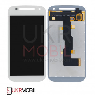 Дисплей Motorola XT1505 Moto E2, XT1511 Moto E2, XT1526 Moto E2, XT1527 Moto E2, XT1528 Moto E2, с тачскрином, White