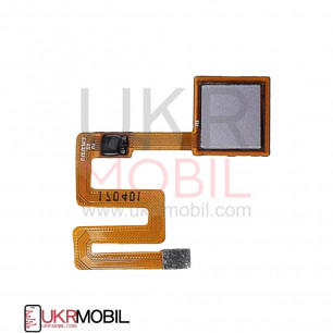 Шлейф Xiaomi Redmi Note 4 с сканером отпчетака пальца, Silver